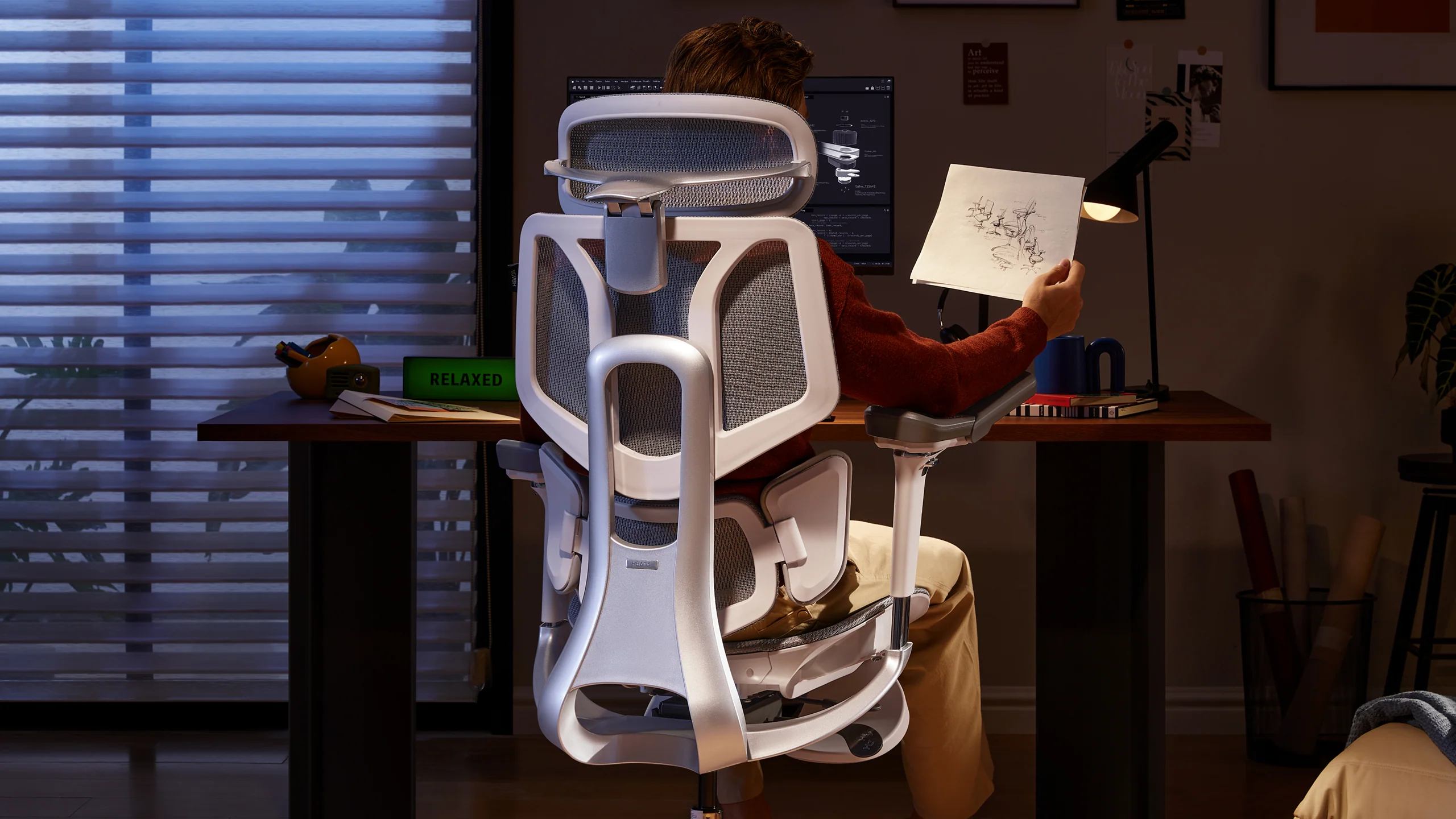 HBADA E3 Pro Ergonomic Office Chair - Image 17